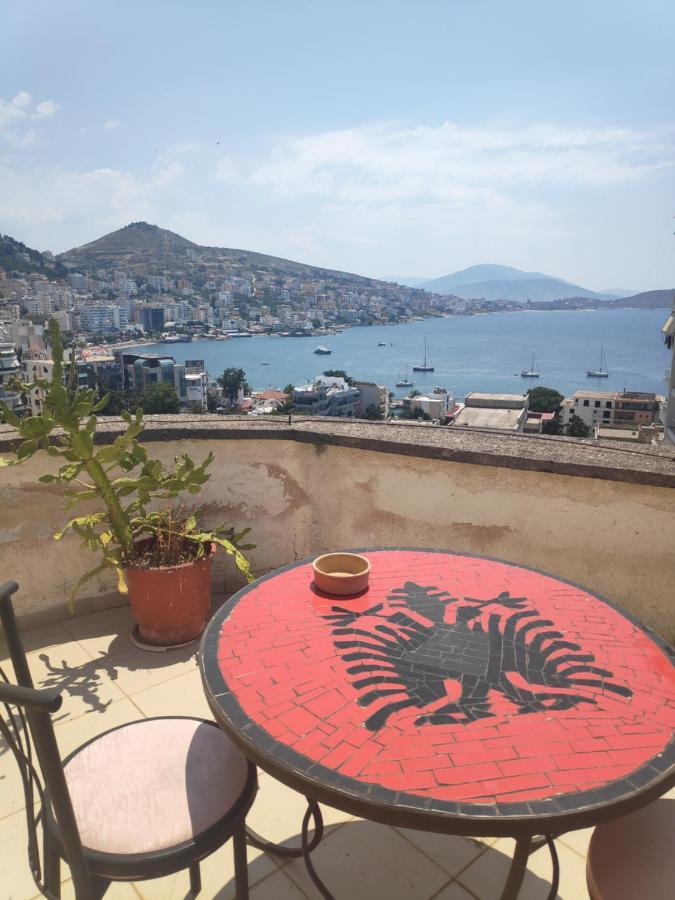Private Studio Sea View 2 Minutes Away From Beach Sarande Luaran gambar